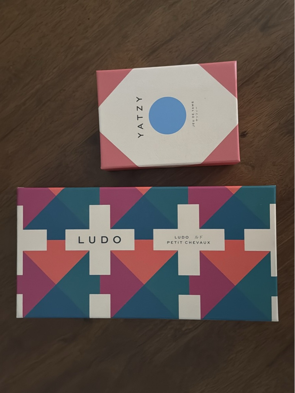 Printworks Designer Coffee Table Games Bundle - Ludo & Yatzy (Like New)